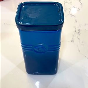 Le Creuset Coffee Canister (Dark Blue)